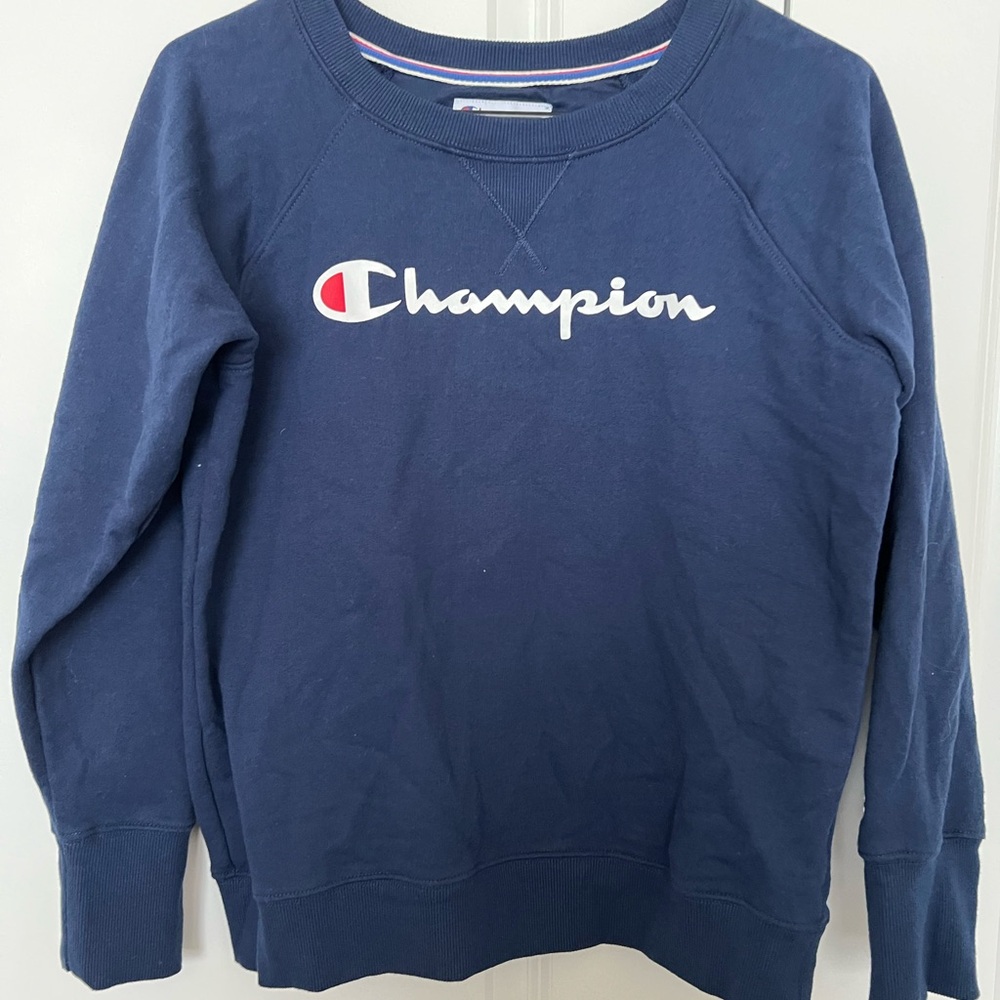 Champion Blue Crewneck Sweatshirt